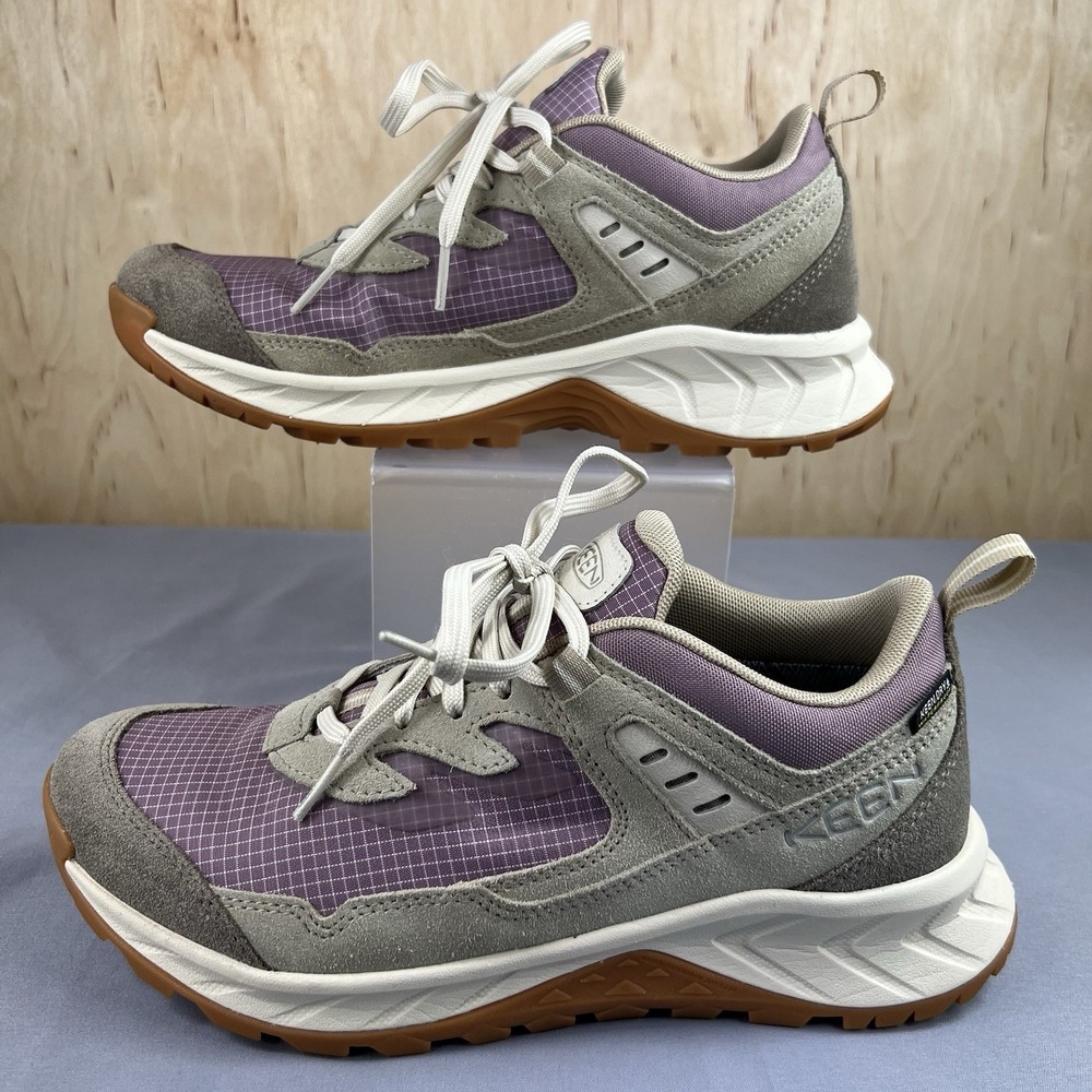 KEEN Women's Waterproof Hiking Shoes Size 8.5 Purple 1030874 Lightweight Breatha